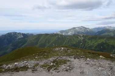 Widok z Kończystego Wierchu