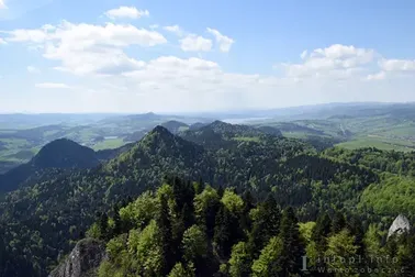 Widok ze szczytu Trzy Korony