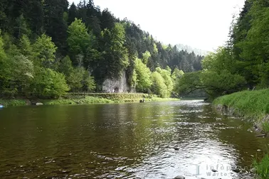 Dunajec- przeprawa