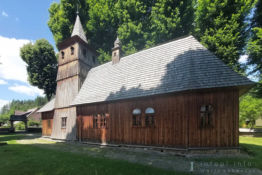 Sromowce Niżne- kościół pw. Narodzenia NMP, obecnie galeria sztuki